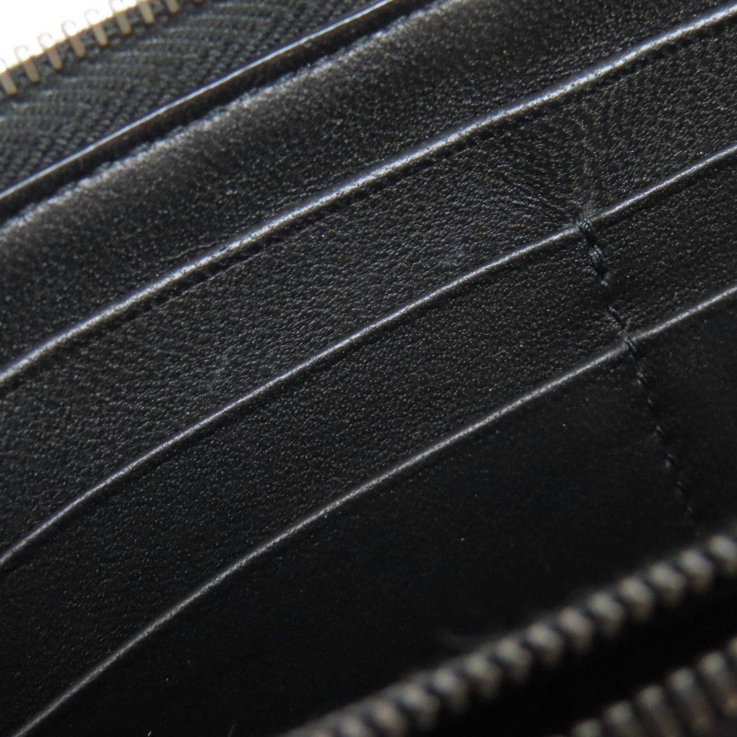 Bottega Veneta Intrecciato Round Zip Long Wallet Calfskin Women's