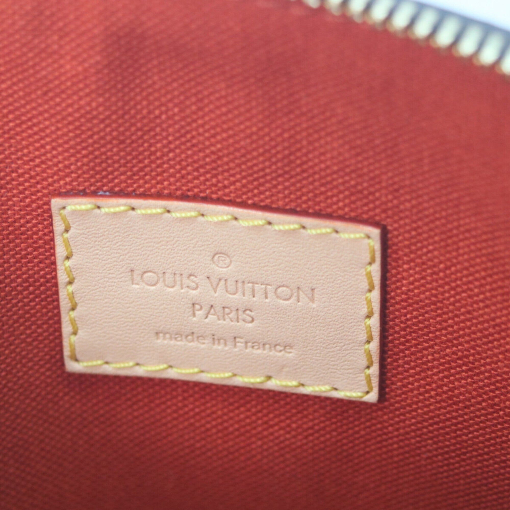 LOUIS VUITTON M12019 Monogram Lockit BB Handbag, Brown, Women's, RFID (IC) — Like New