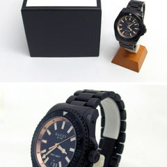 Gucci Dive Date Watch Men's Black — Very Good