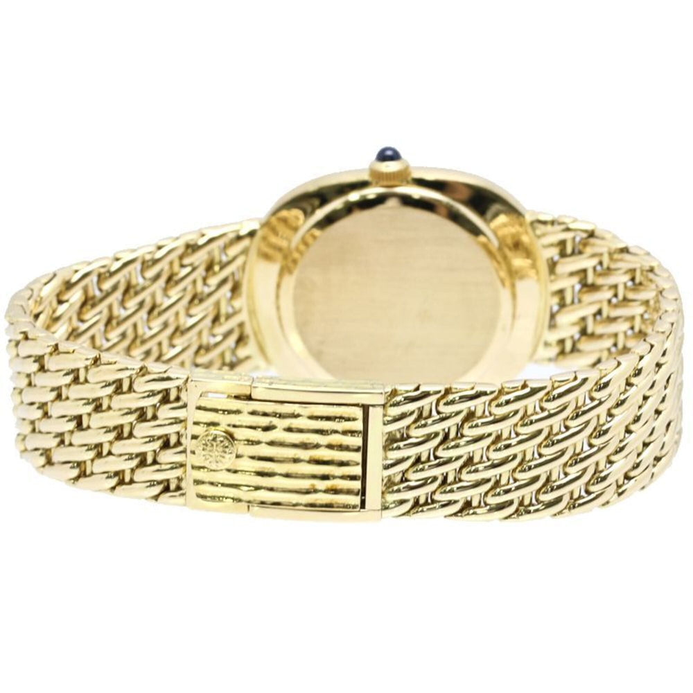 PATEK PHILIPPE Golden Ellipse Diamond 3849 17J Boys' Watch Men's/Women's 18K Yellow Gold 40474 — Very Good