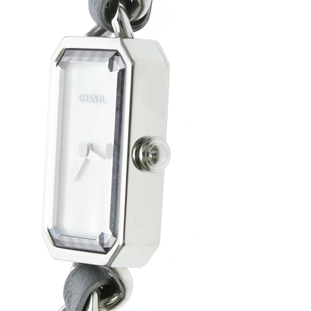 CHANEL Premiere Lock Steel Leather Quartz Ladies Wacth H4327 Polished — Very Good