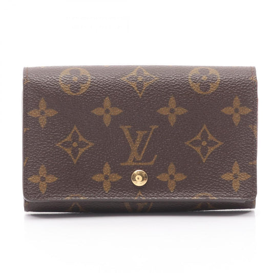 Louis Vuitton Porte Monnaie Bi-fold Wallet, Brown Leather, Women's, M61730