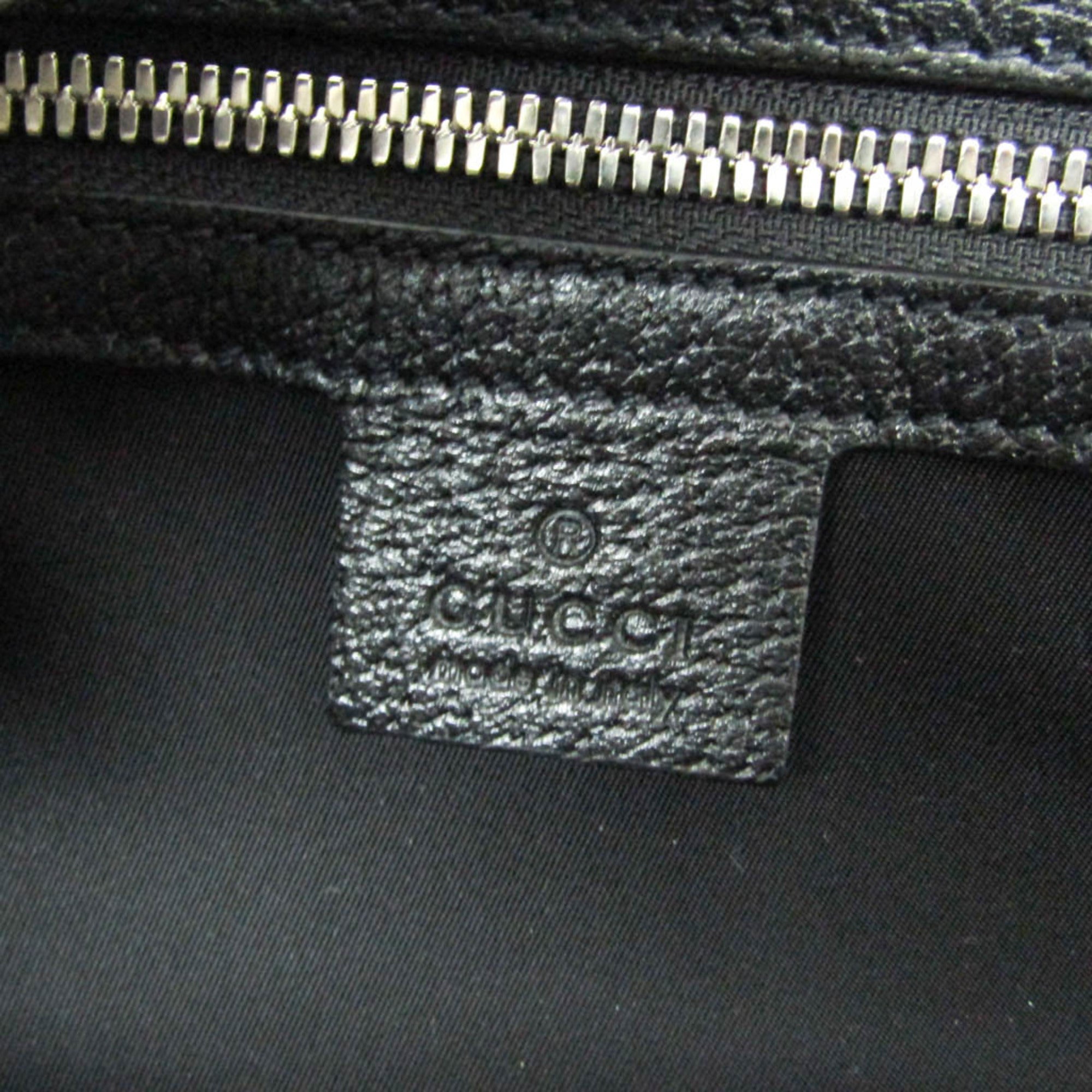 Gucci Off The Grid GG 630353 Men,Women Nylon Canvas,Leather Handbag,Shoulder Bag Black — Like New