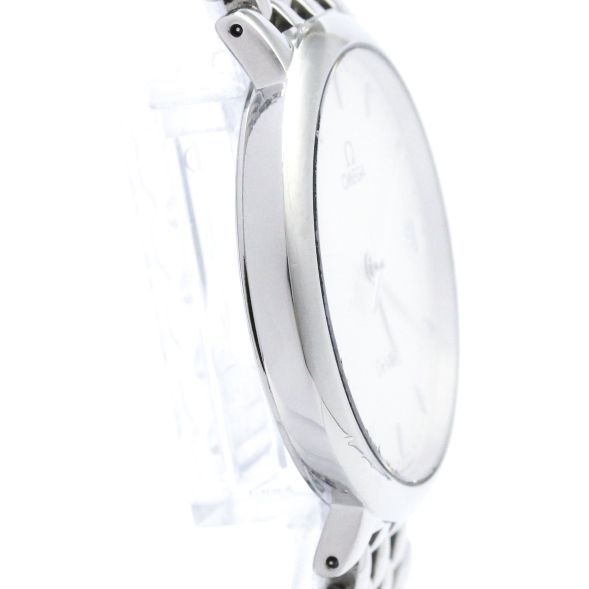 OMEGA De Ville Quartz Stainless Steel Mens Watch 7520.31 Polished — Very Good