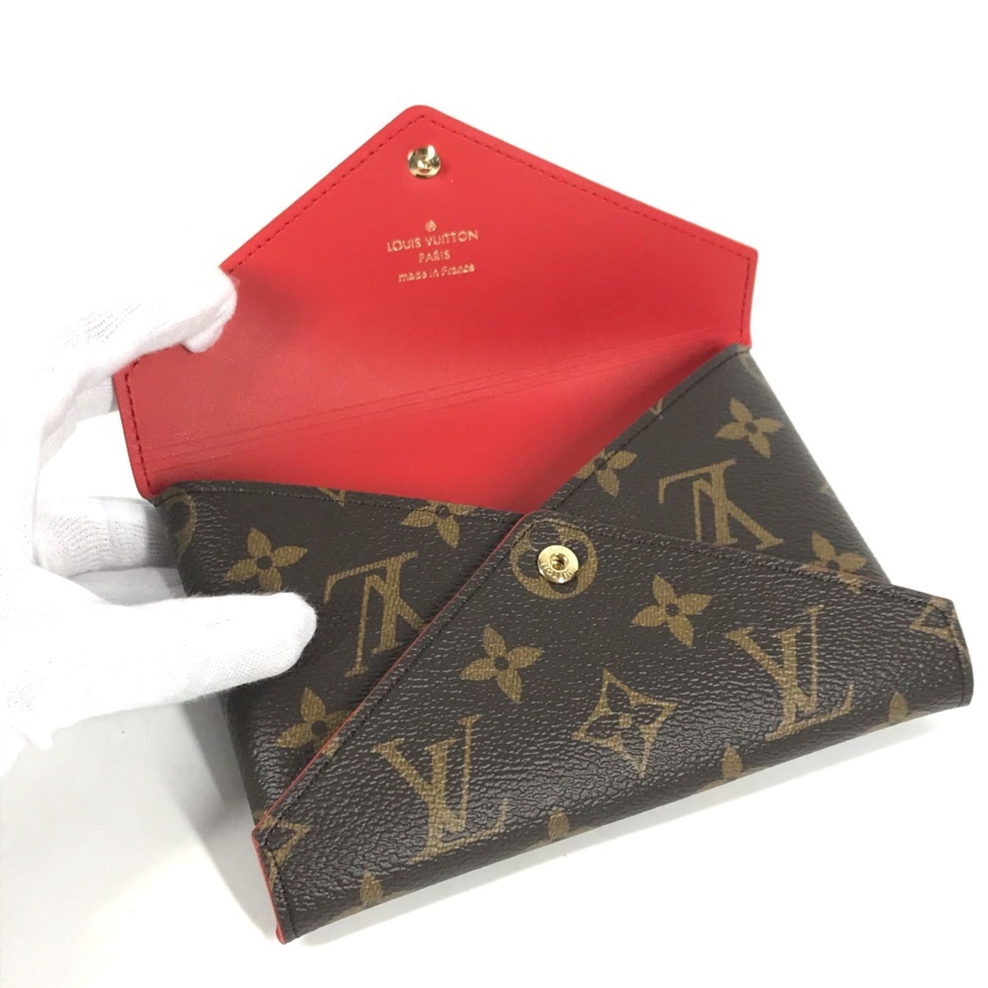 LOUIS VUITTON M62034 Monogram Pochette Kirigami Pouch Set of 3 Clutch Bag Canvas Women's Brown — New - Store Return