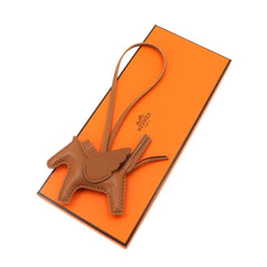 Hermes Rodeo Pegasus PM Accessory Bag Charm, Agneau Milo Swift Leather, Gold Stamp, K Stamp — New - Store Return