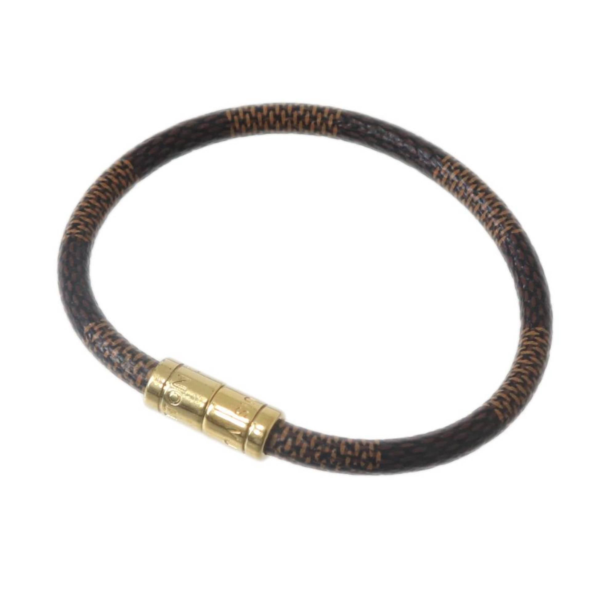 LOUIS VUITTON Louis Vuitton Keep It Bracelet Damier Ebene M6139F