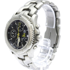 TAG HEUER Link Chronograph Ayrton Senna Limited Watch CT2115 Polished — Very Good