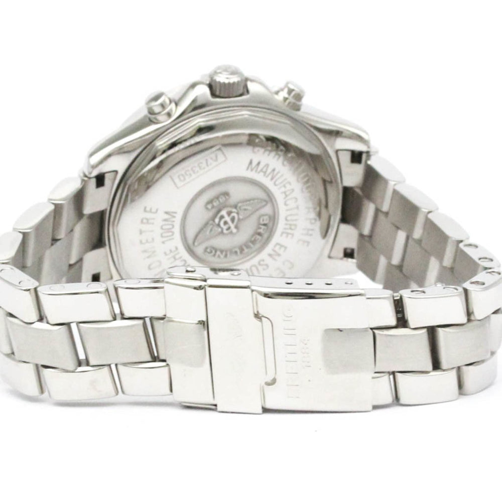 BREITLING Chrono Colt Steel Quartz Mens Watch A73350 Polished — Very Good
