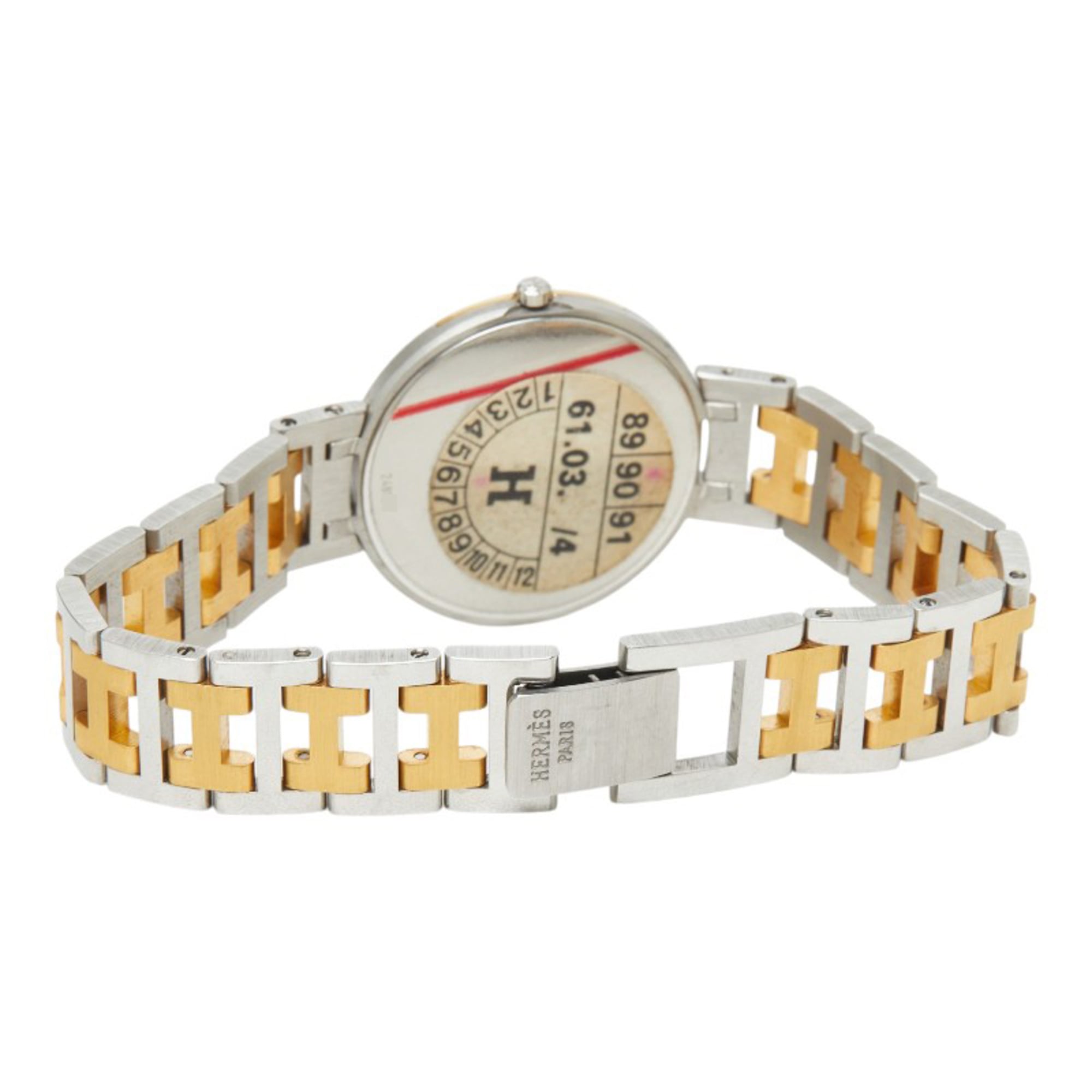 Hermes Windsor Watch 62.03 Quartz White Dial Stainless Steel Women's HERMES — Good
