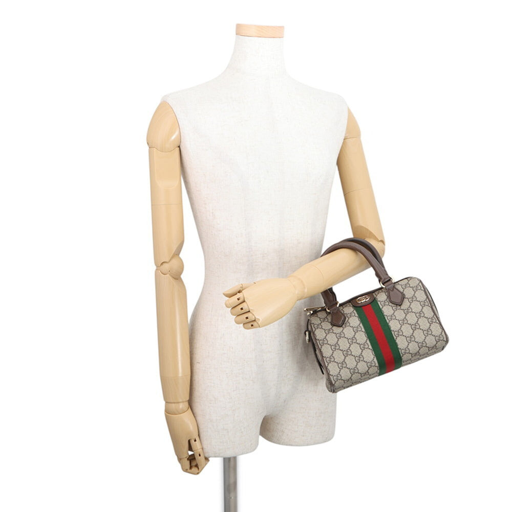 Gucci Ophidia Boston Bag Small GG Supreme 772053 GUCCI Handbag 2-way Shoulder — Like New