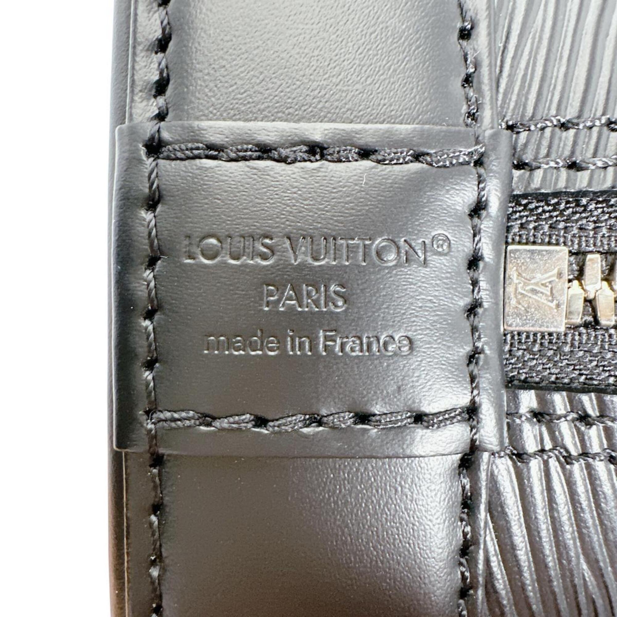Louis Vuitton Alma BB Shoulder Bag M24645 Epi Leather M59217 Noir — Like New