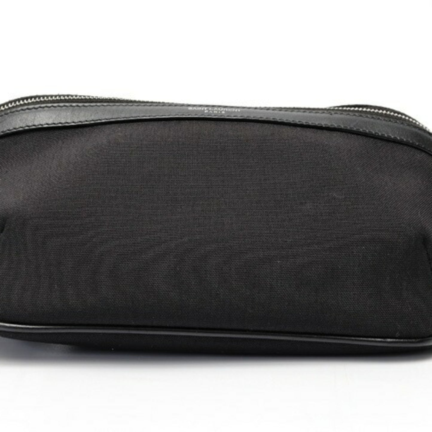 Saint Laurent Belt Bag/Body Bag 557831 Canvas Leather Black S-159087