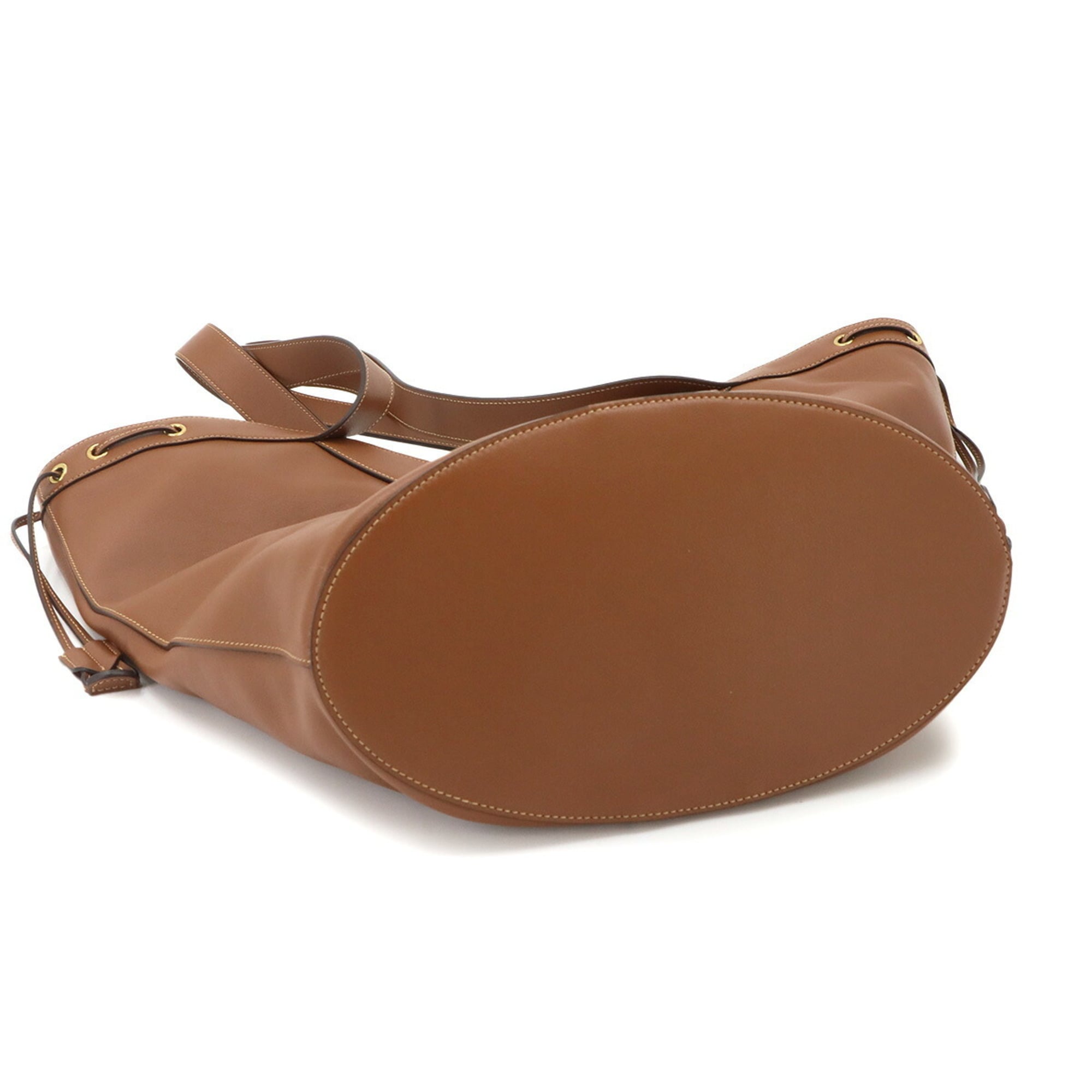 Saint Laurent Y Hobo Tote Handbag, Leather, Brown, 833160 Bag — New - Store Return