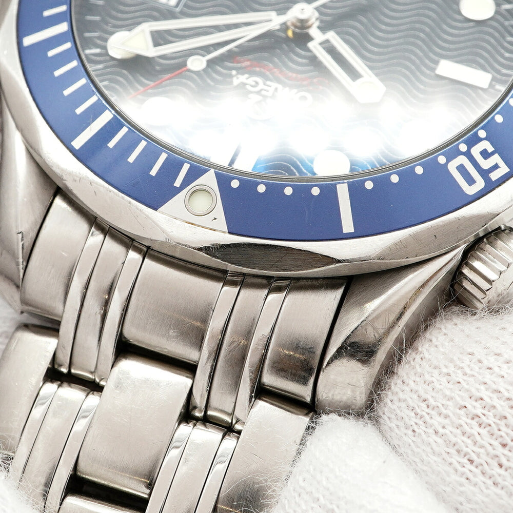 Omega Seamaster 300 Co-Axial 2220.80 Navy Dial Men's Watch — Good