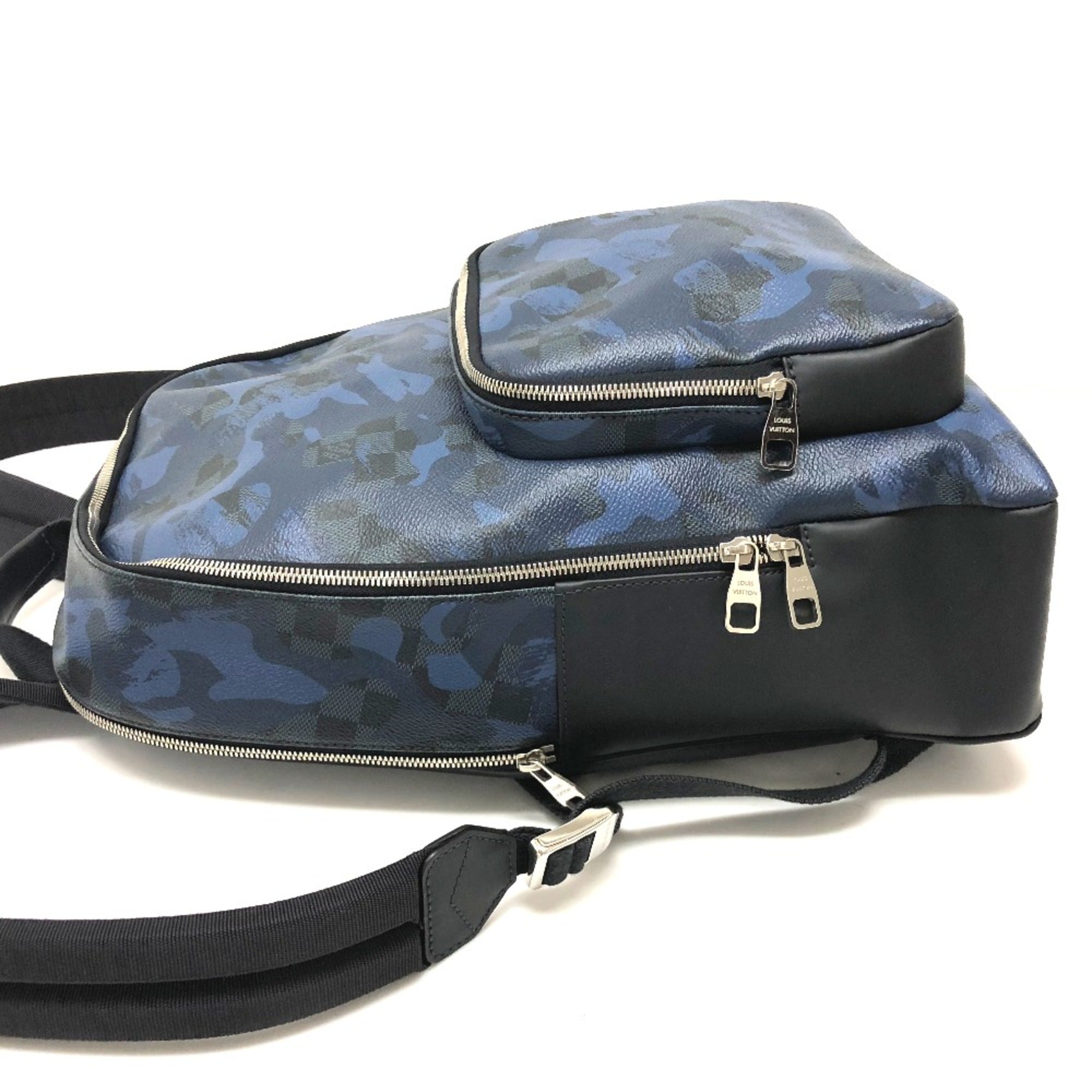 Louis Vuitton N41510 Damier-Cobalt Backpack Backpack Backpack cobalt blue — Like New
