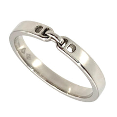 Hermes Everchaine d'Ancre PM Ring, Size 49, Platinum 950, 3.2g, Women's — Like New