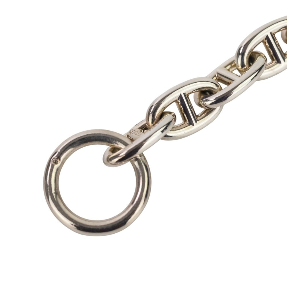 HERMES Chaine d'Ancre MM 14-link bracelet, sterling silver 925, women's — Like New