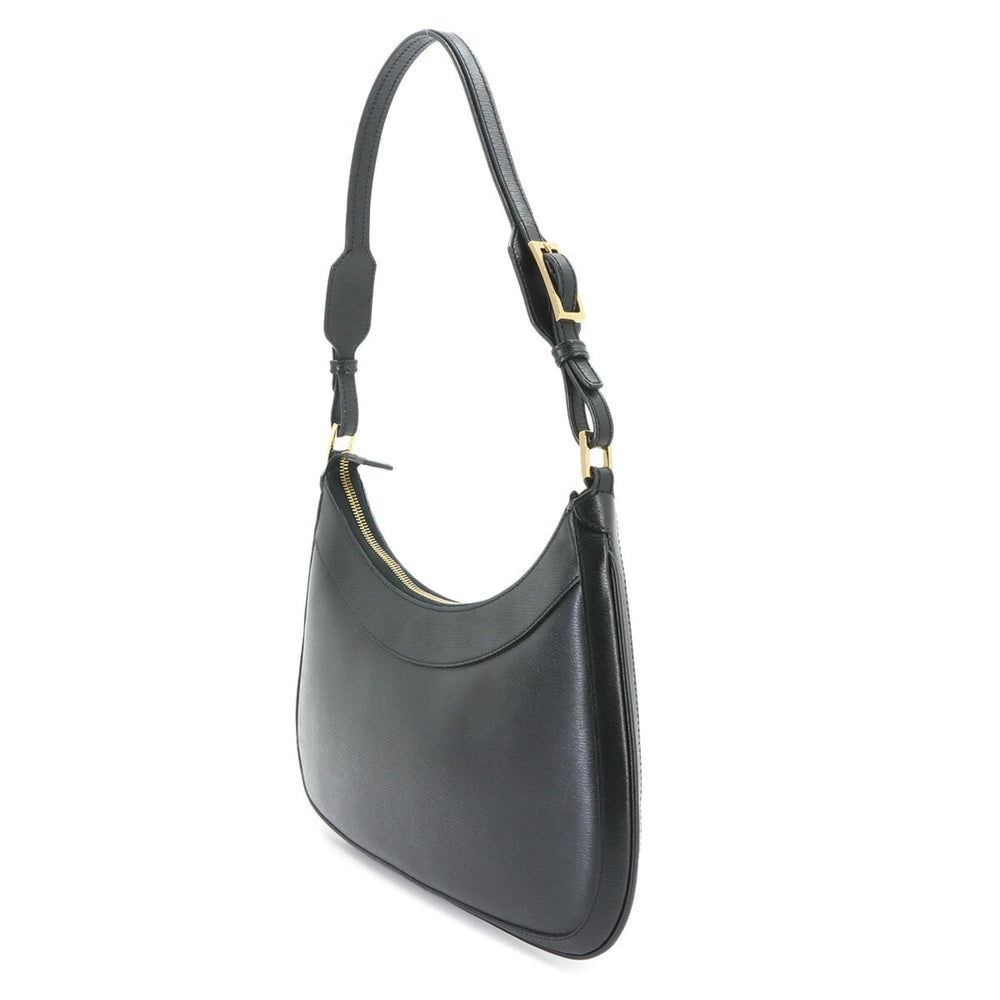Gucci Shoulder Handbag, Leather, Black, 0014128, Gold Hardware — New - Store Return