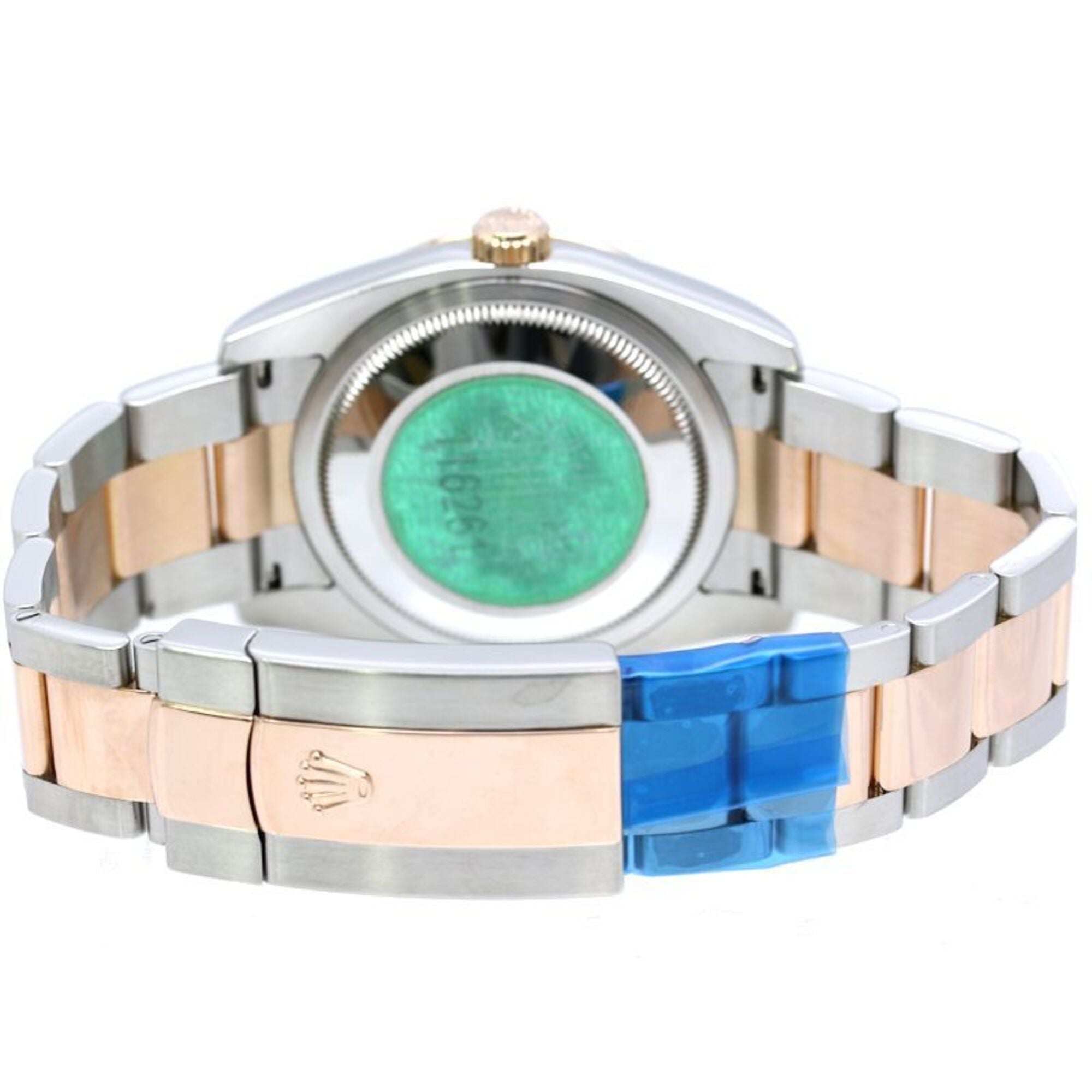 ROLEX Datejust Turn-O-Graph 116261 Oyster Bracelet Men's Watch SSx18KPG 40469 — Very Good