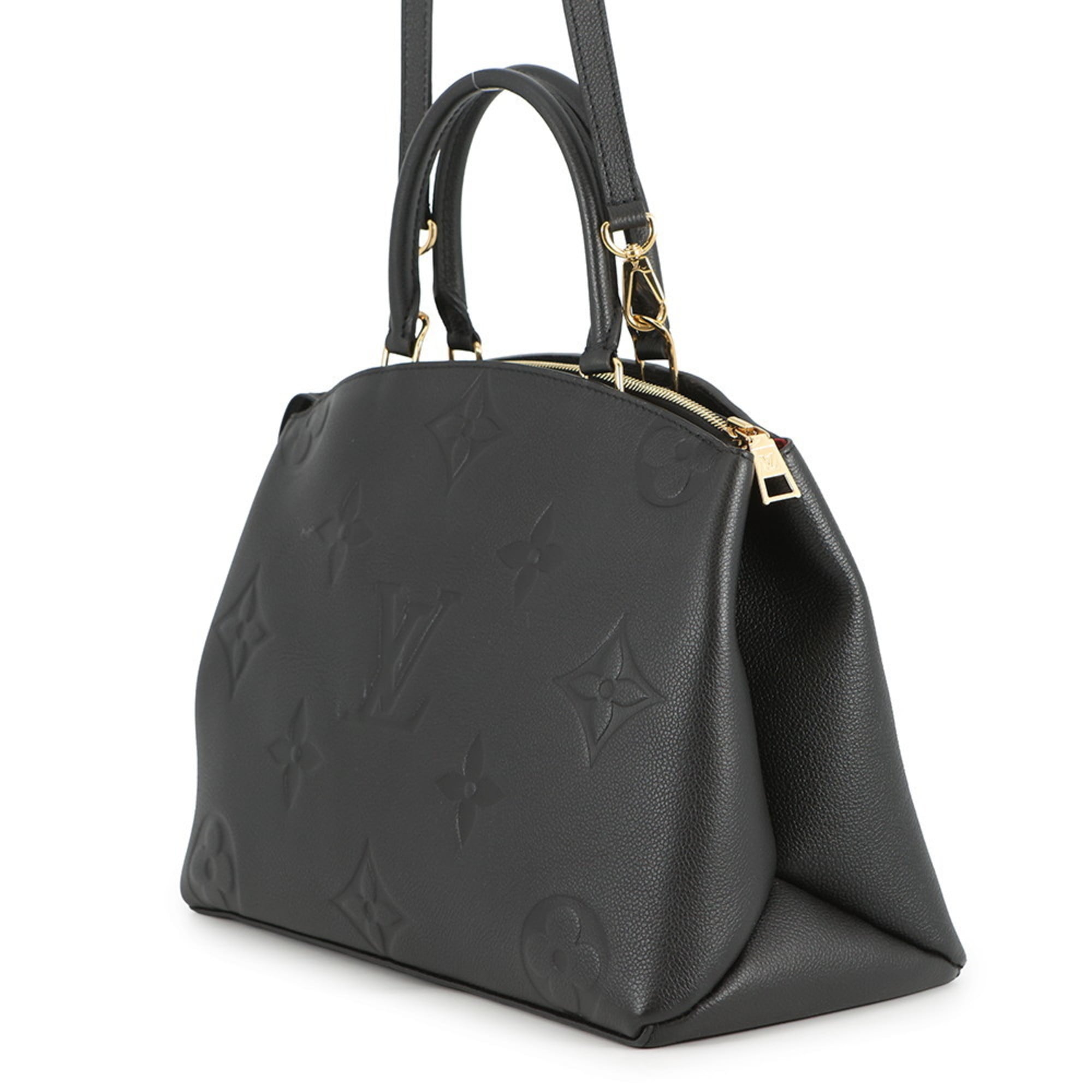 Louis Vuitton Monogram Empreinte Grand Palais MM Handbag M45811 2-way Shoulder Bag Black