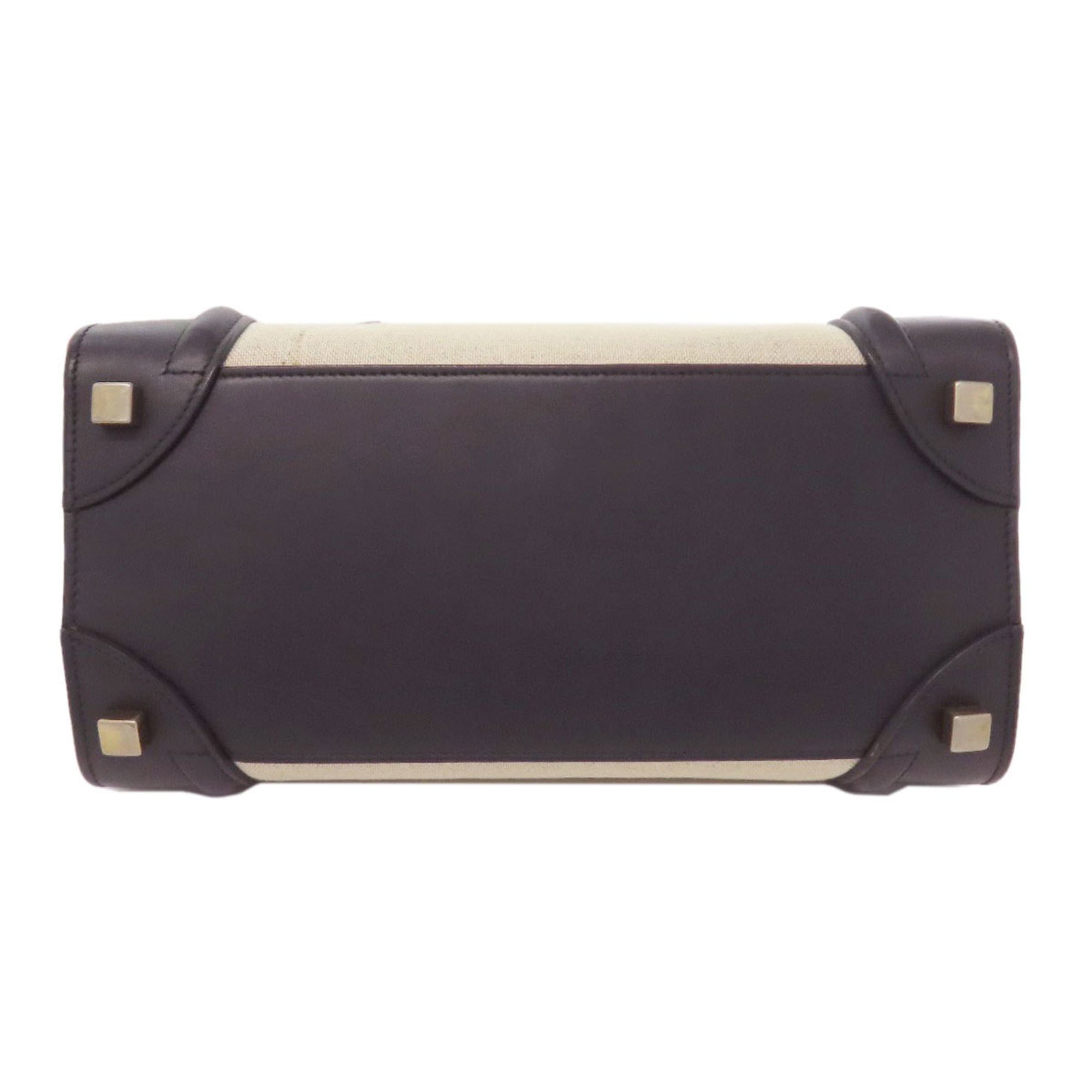 Celine Luggage Micro Handbag Leather Women's CELINE