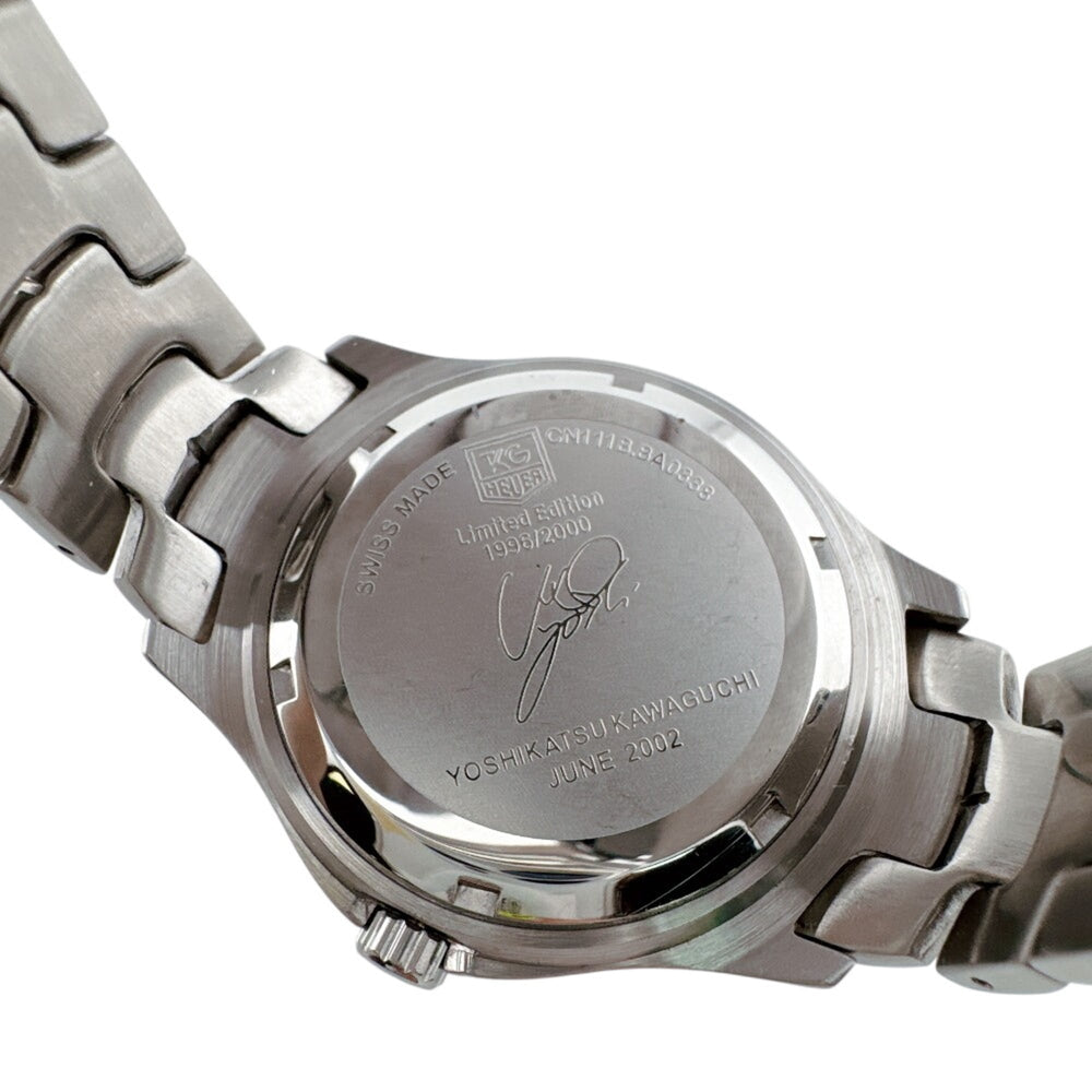 TAG Heuer WJF2113.BA0570 Link Tiger Woods Limited Edition Watch (5500 pieces limited) - Silver — Very Good