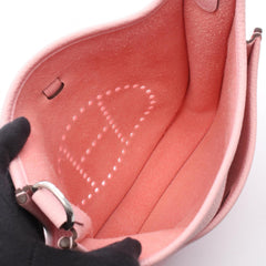 Hermes Evelyne 23 Shoulder Bag/Handbag, Leather, Taurillon Clemence Women's, Pink — New - Store Return