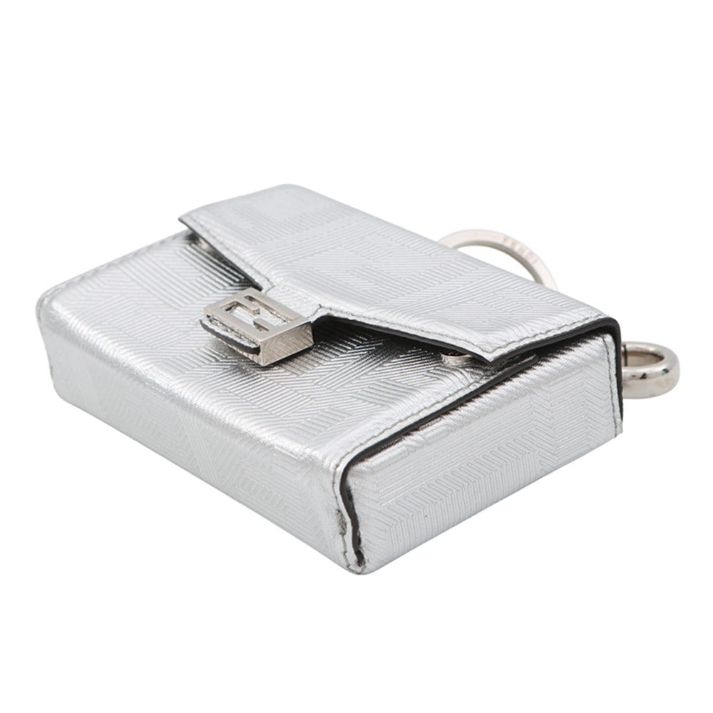 Fendi accessory bag charm Nano Baguette Leather 7AS206 FENDI handbag pouch — Like New