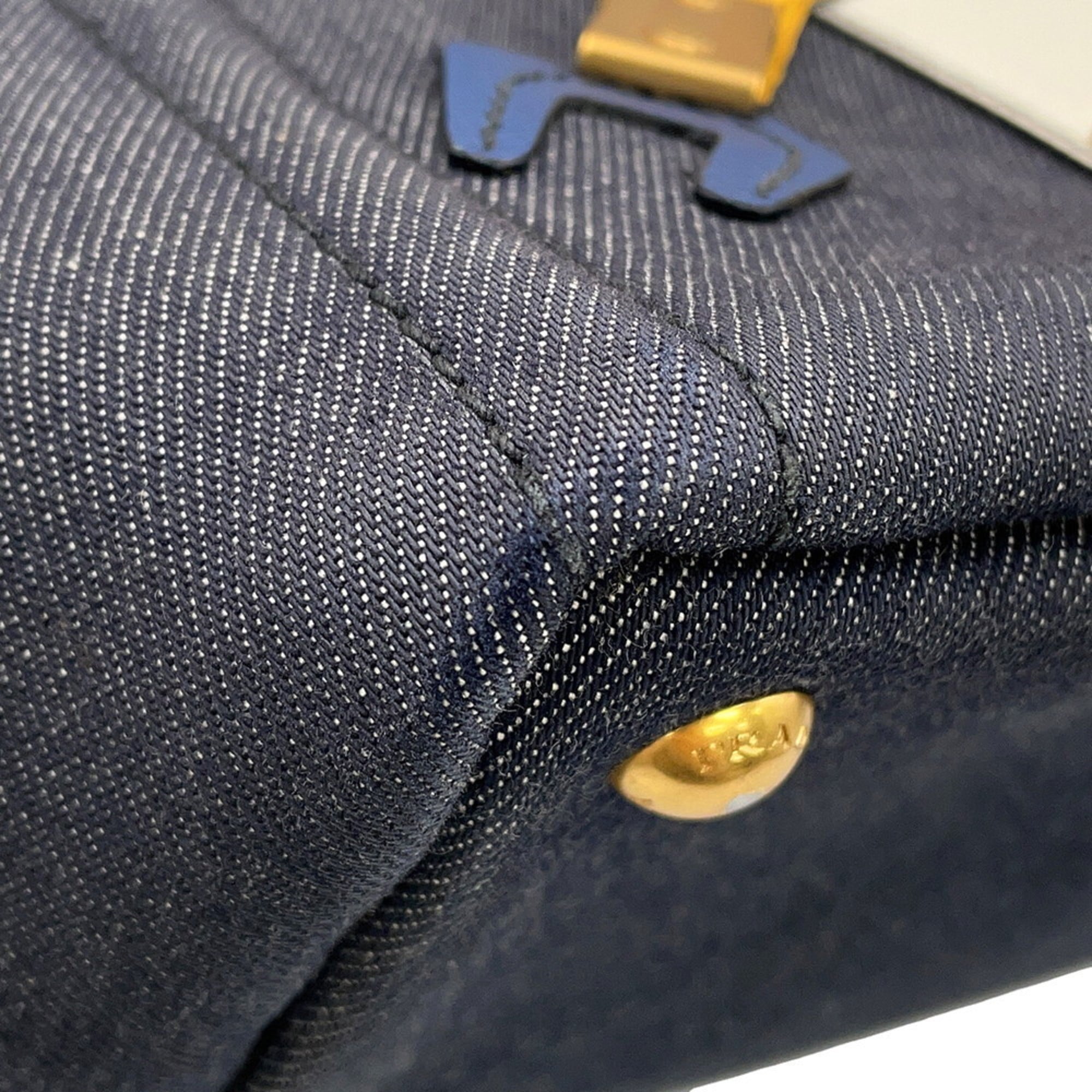 Prada Canapa Robot Canvas Tote Bag 1BG439 PRADA 2-way