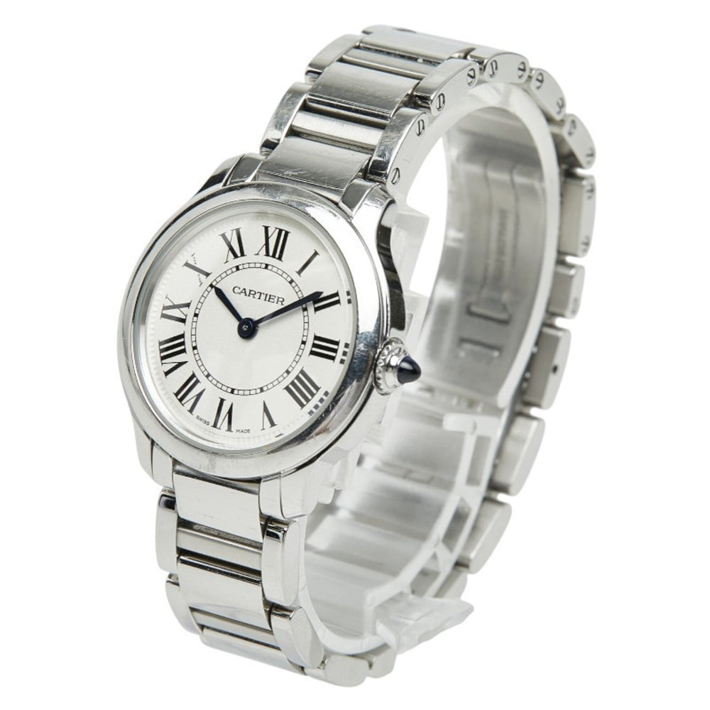 Cartier Ronde Must de Online Exclusive Watch WSRN0033 Quartz White Dial Stainless Steel Ladies CARTIER — Good