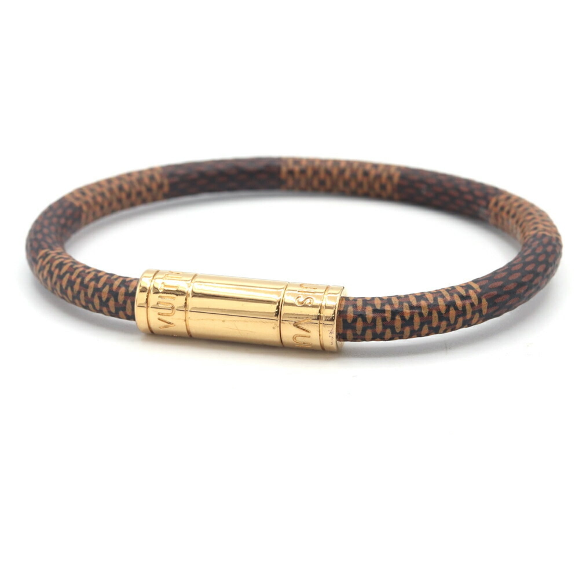 Louis Vuitton Damier Keep It Bracelet M8137F Bangle for Men and Women