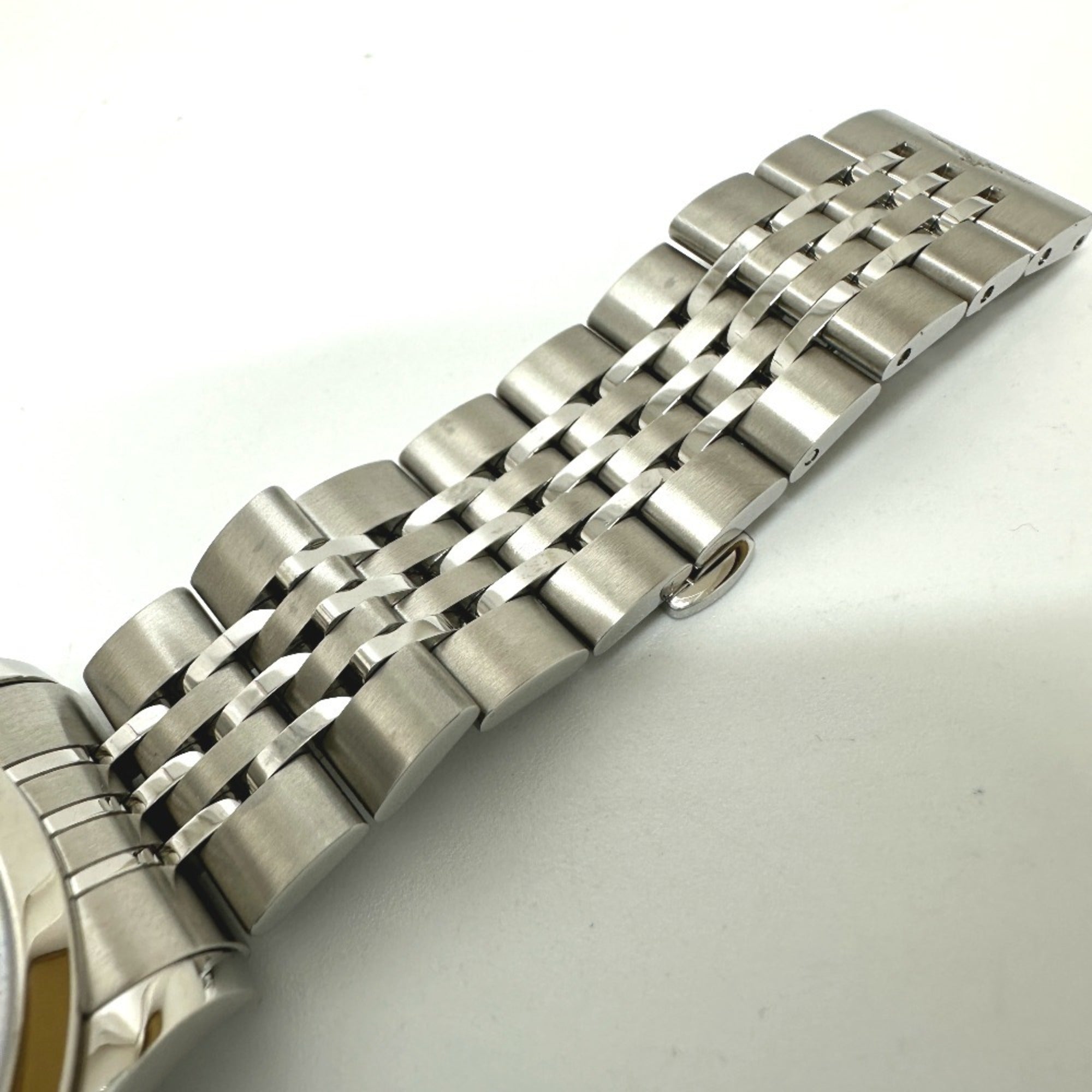 LONGINES L2.820.4.11.6 Watch, Record Chronometer, Automatic, Date, Stainless Steel, Men's, Silver — Very Good