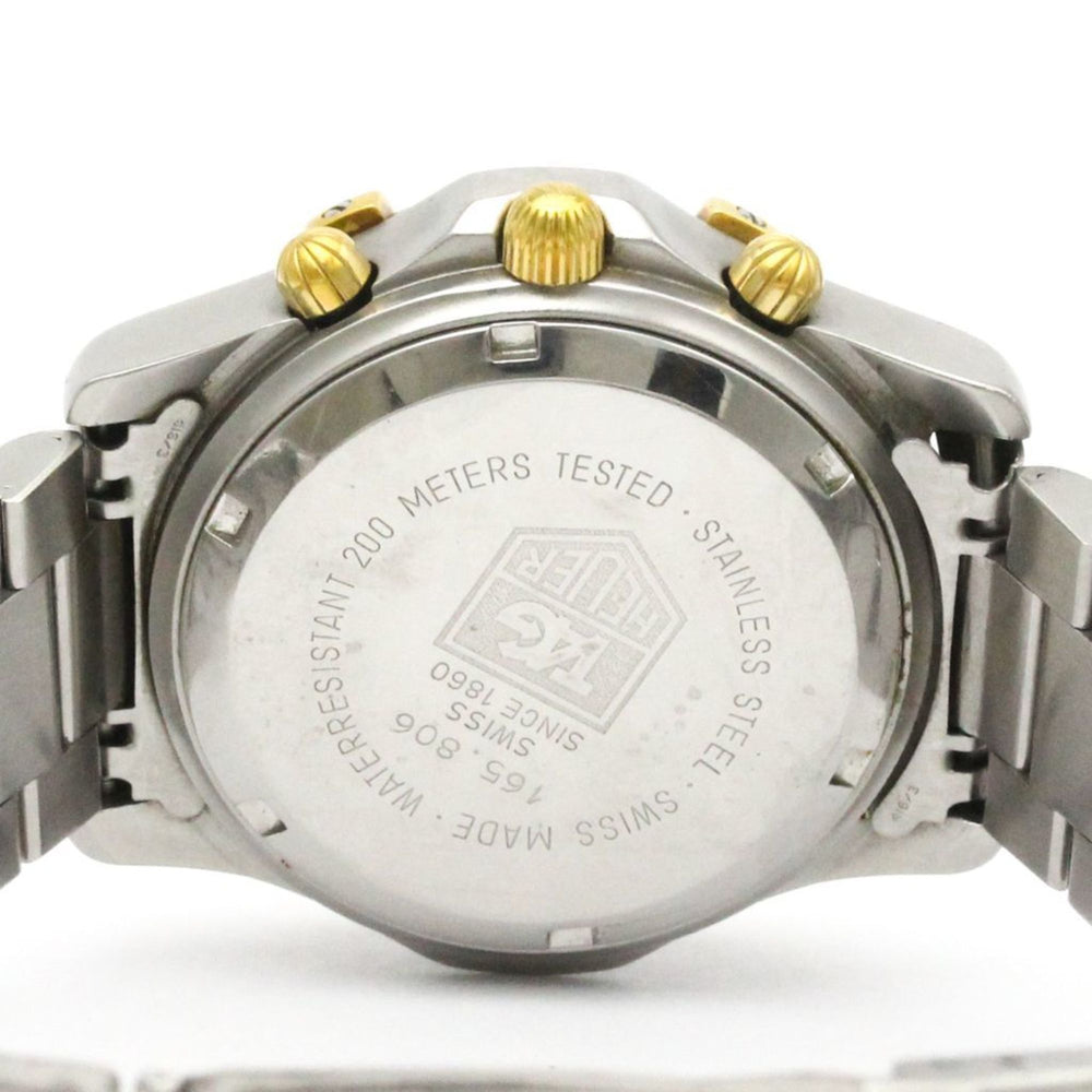 TAG HEUER 2000 Professional Chronograph Gold Plated Steel Watch 165.806 — Good