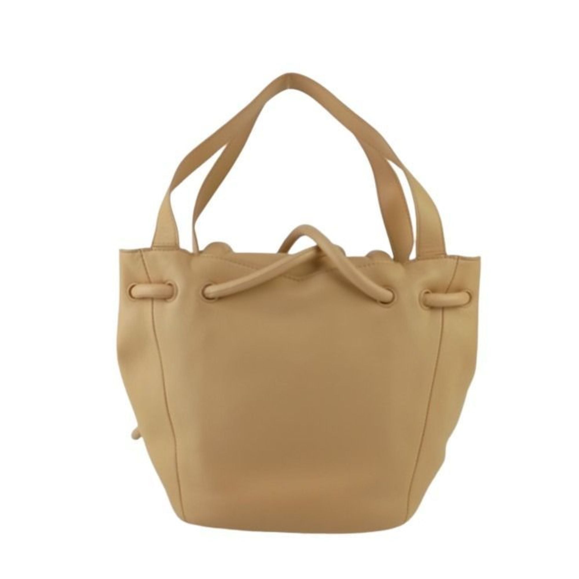 BOTTEGA VENETA BEAK shoulder bag 666531 in beige leather for women