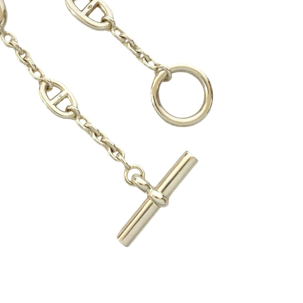HERMES Farandole Silver 925 Chain Bracelet, 122-9