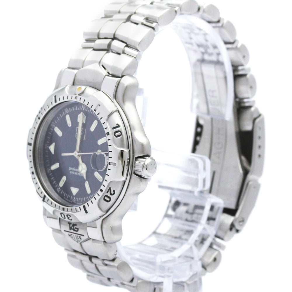 TAG HEUER 6000 Professional Quartz Mind Size Watch WH1215 Polished — Very Good