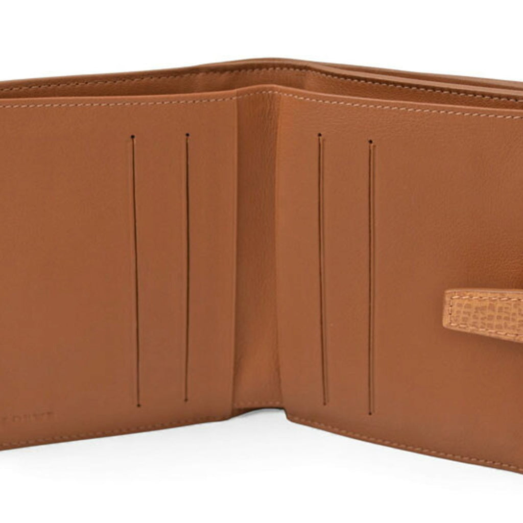 LOEWE Anagram Trifold Wallet in Caramel