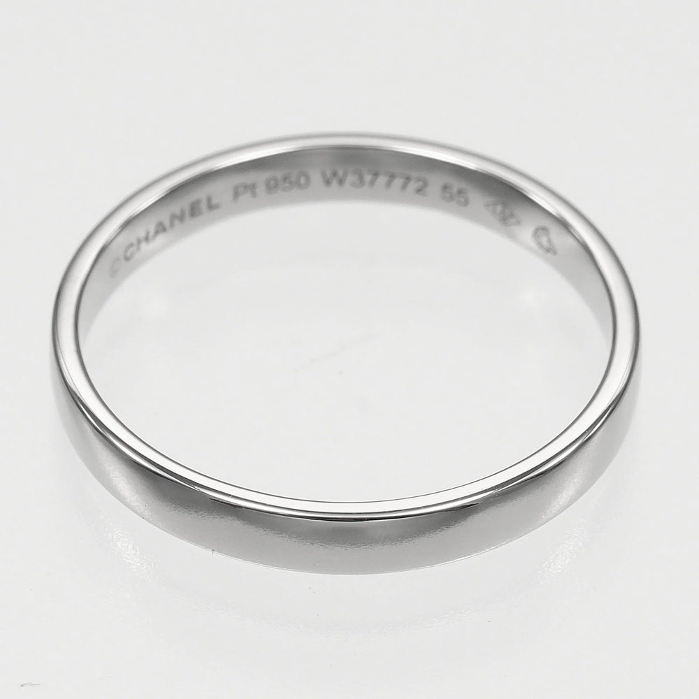 Chanel John Eternal Ring, Size 14, Platinum 950, Approx. 3.23g — Like New