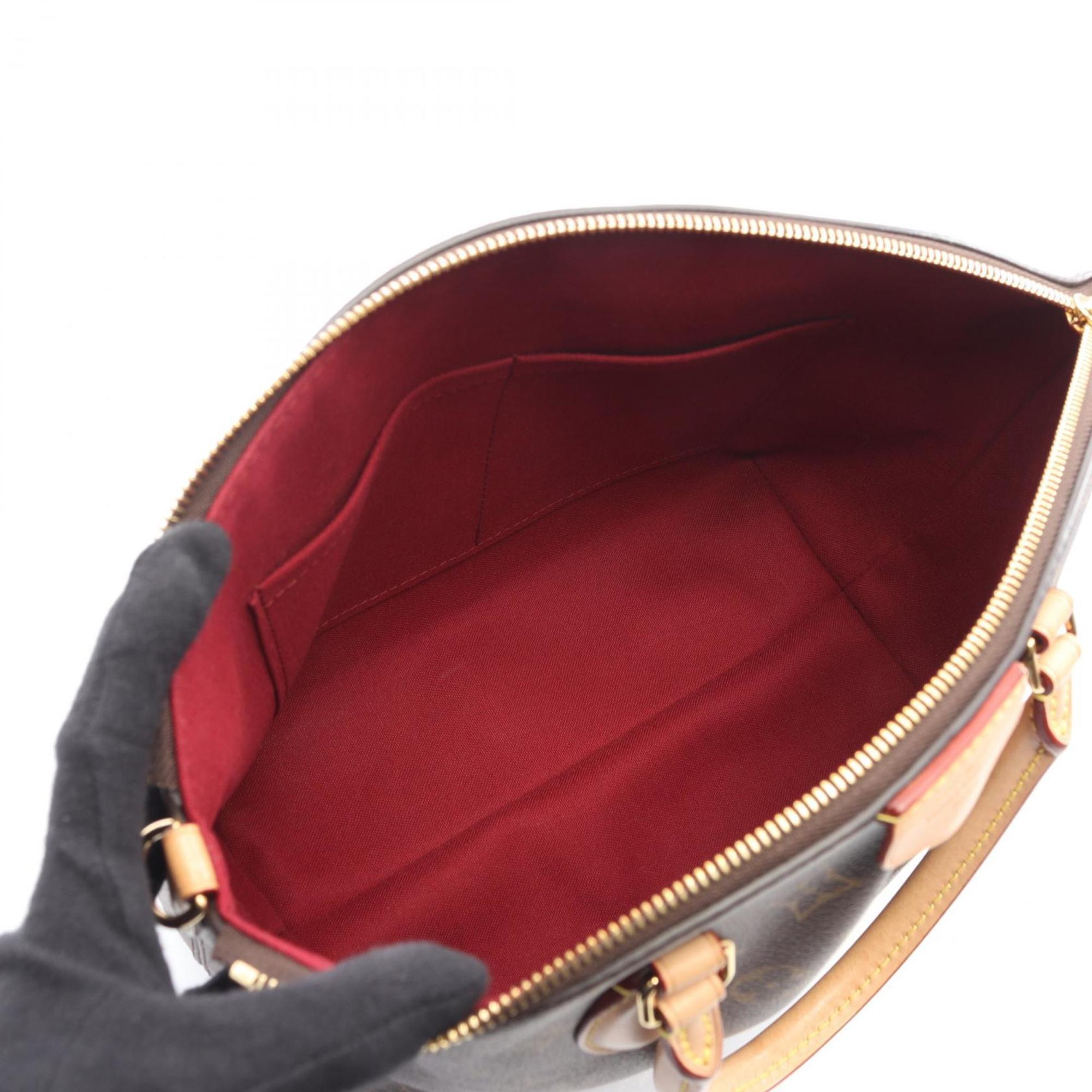 Louis Vuitton Boëtie NM PM Handbag, Coated Canvas and Leather, Monogram, Women's, Brown, M45986