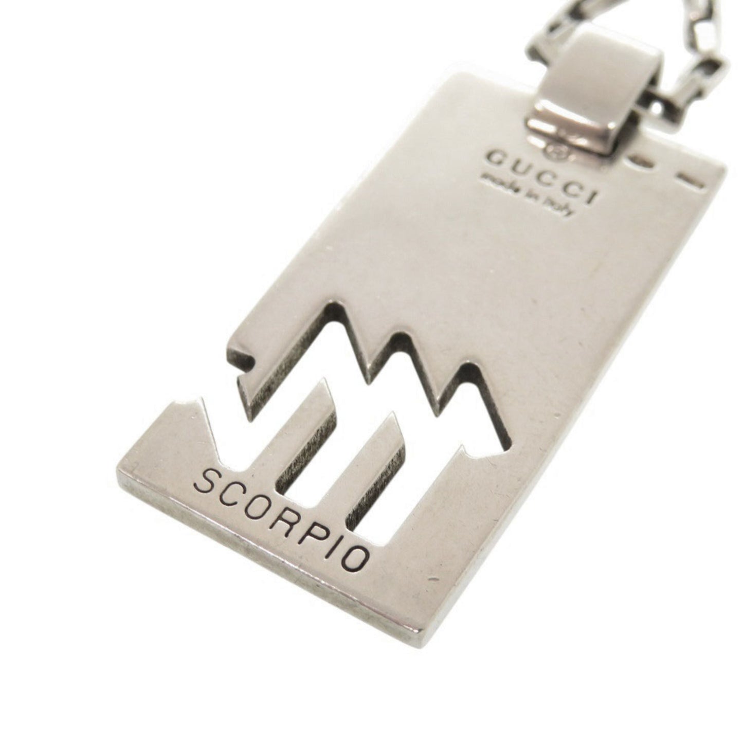 Gucci Scorpio Constellation Silver 925 Necklace Pendant 1708 GUCCI