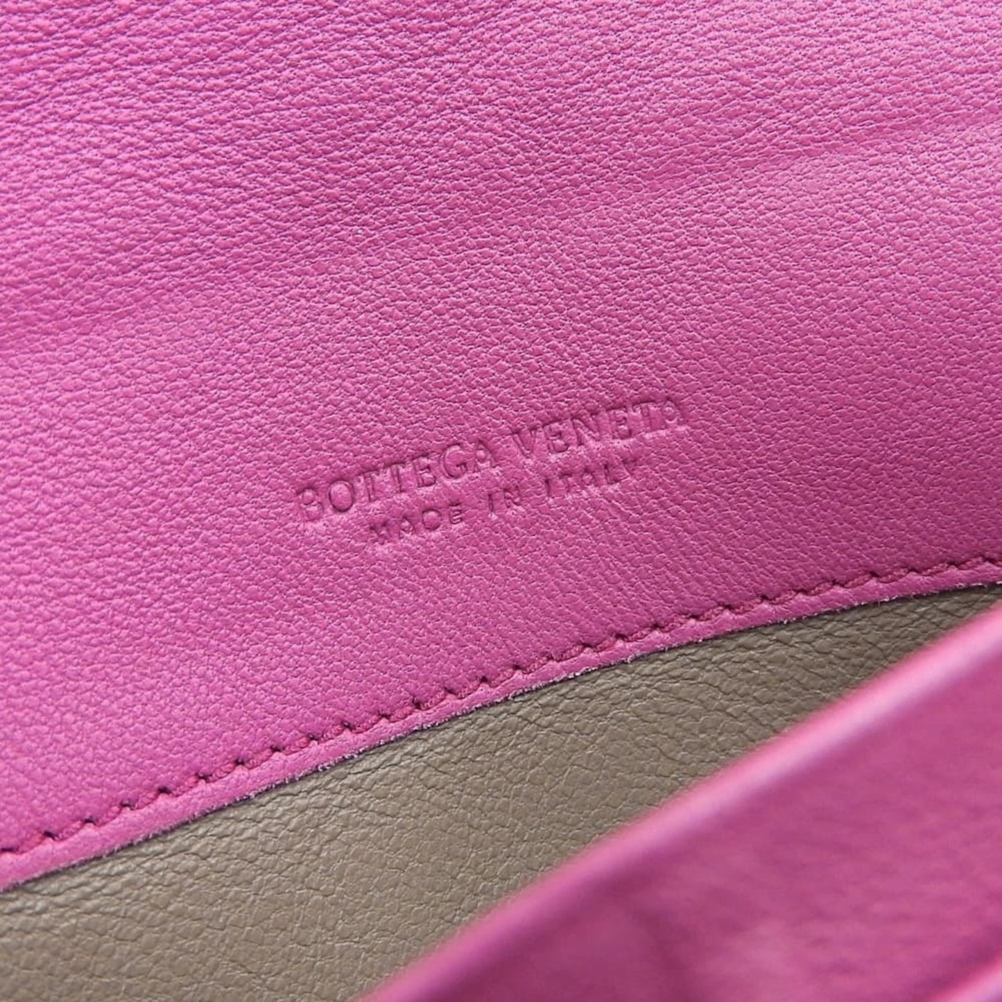 Bottega Veneta Intrecciato Leather Long Wallet in Purple