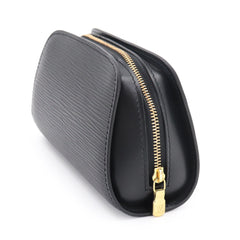 Louis Vuitton Dauphine PM Handbag Pouch, Epi Leather, Noir (M48442), Gold Hardware — New - Store Return