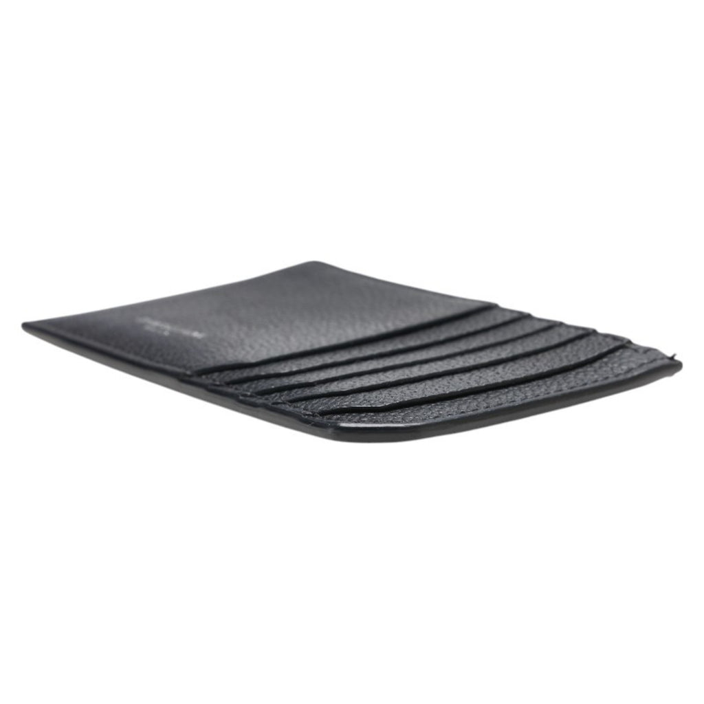 Saint Laurent coin case, pass fragment case 458583, black leather, men's, SAINT LAURENT