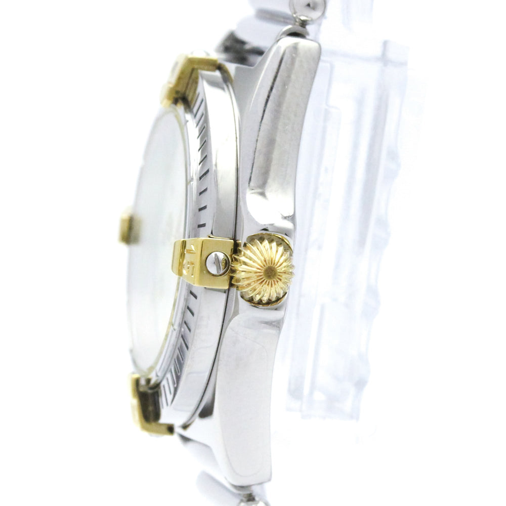 BREITLING Callistino 18K Gold Steel Quartz Ladies Watch B52043 Polished — Very Good