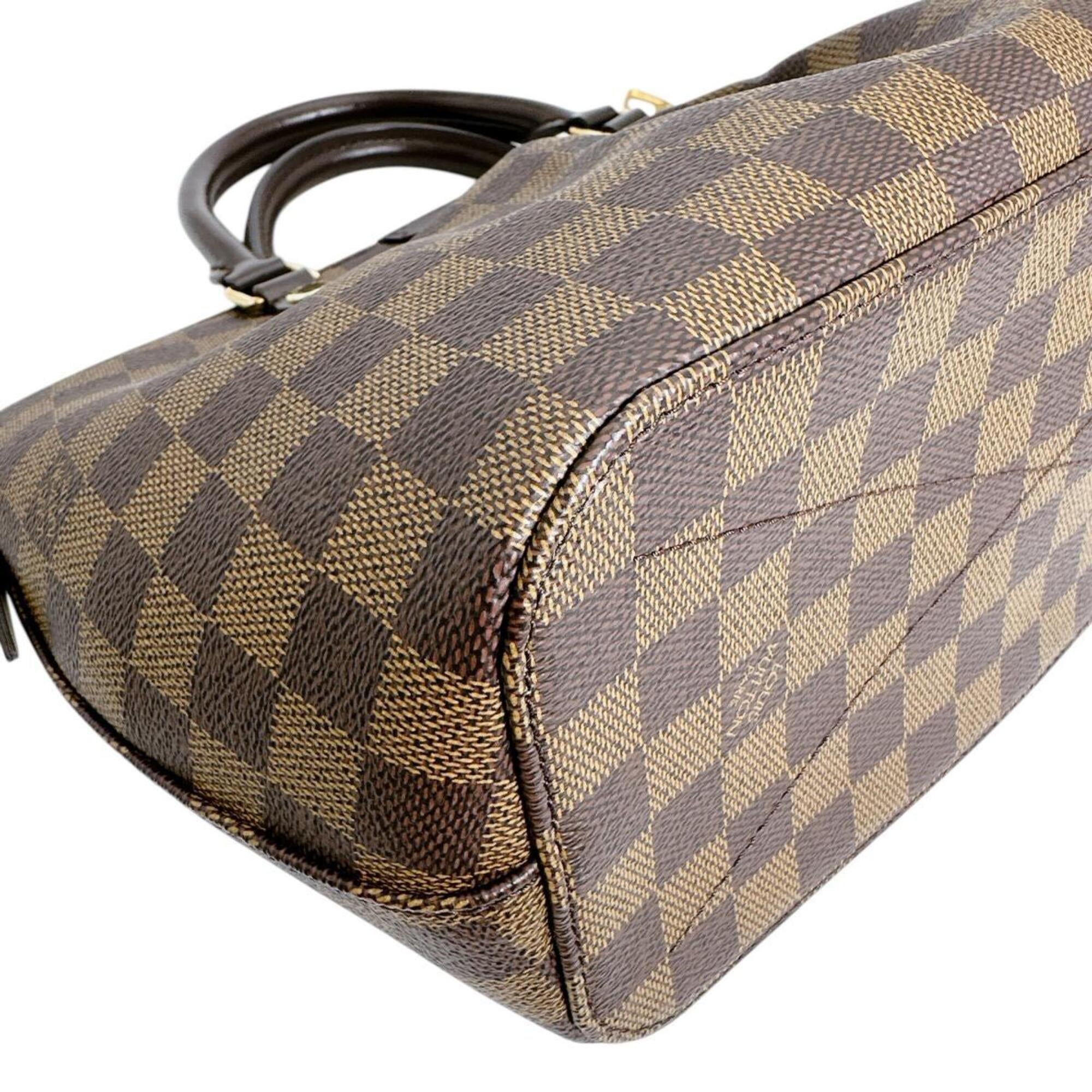 Louis Vuitton LOUIS VUITTON Damier Siena PM Handbag, Canvas, N41545 Brown — Like New