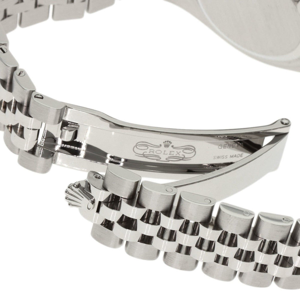 Rolex 279174G Datejust with 10 Diamonds, Dark Gray, Stainless Steel/SS/18K White Gold, Women's Watch