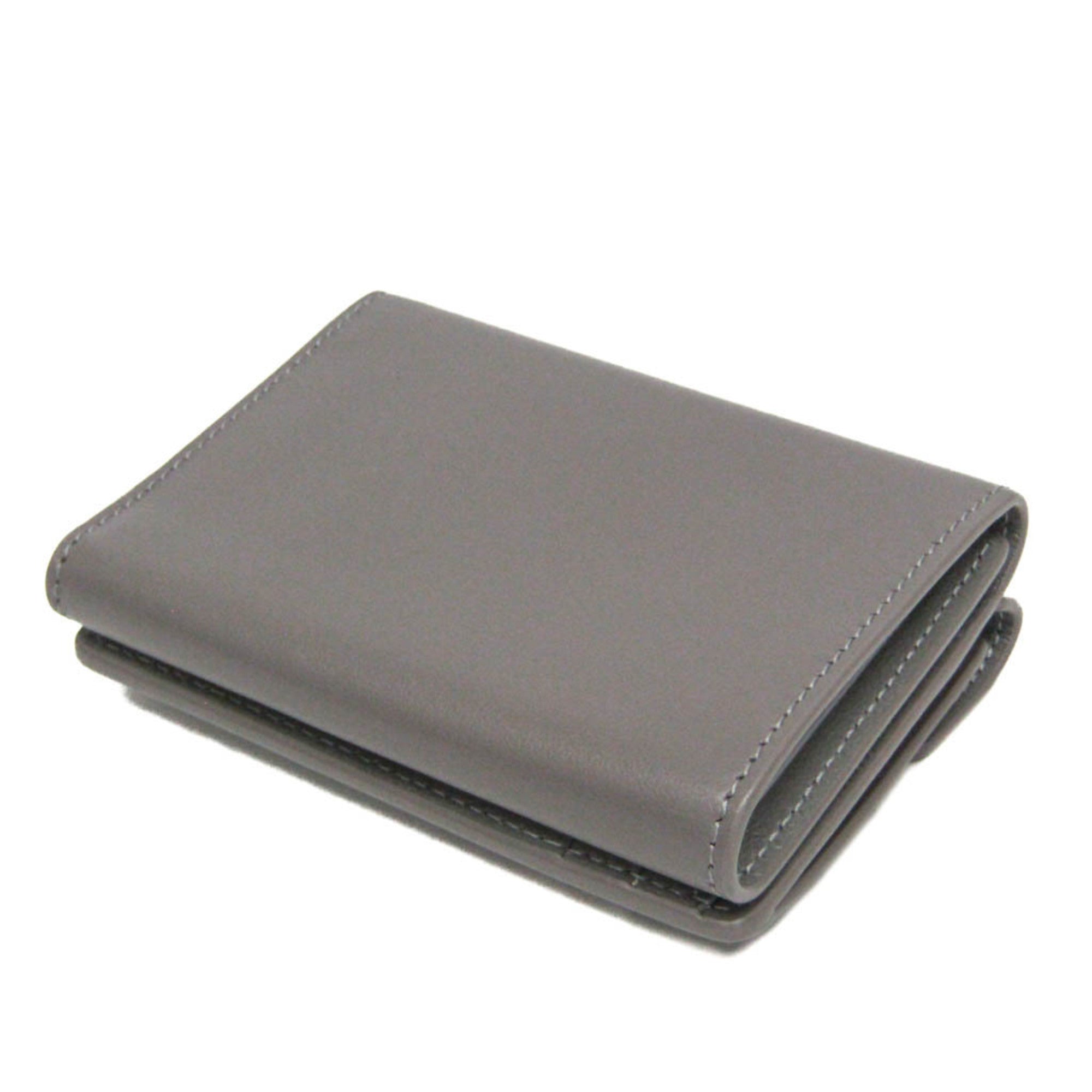 Balenciaga Envelope 736730 Women's Leather Wallet (tri-fold) Gray