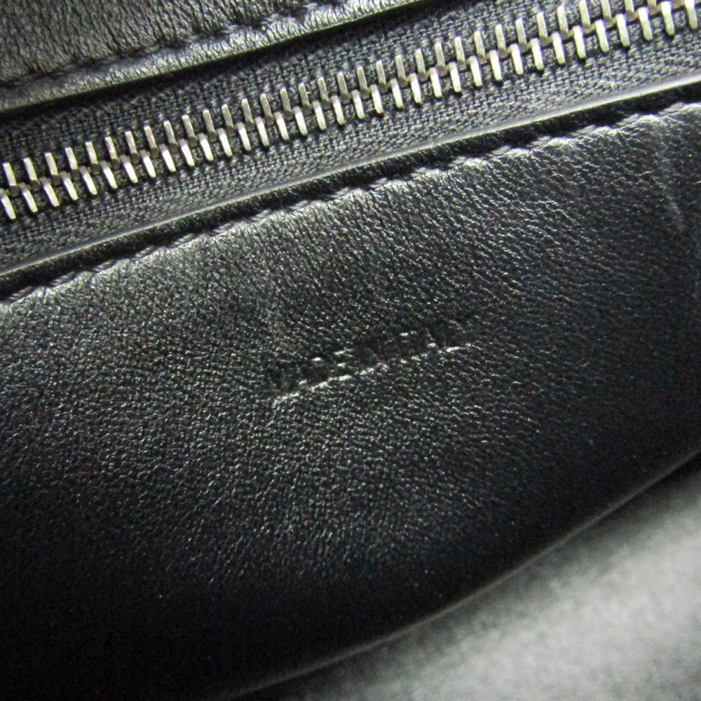 Balenciaga Downtown Medium 671354 Men,Women Leather Shoulder Bag Black — Like New