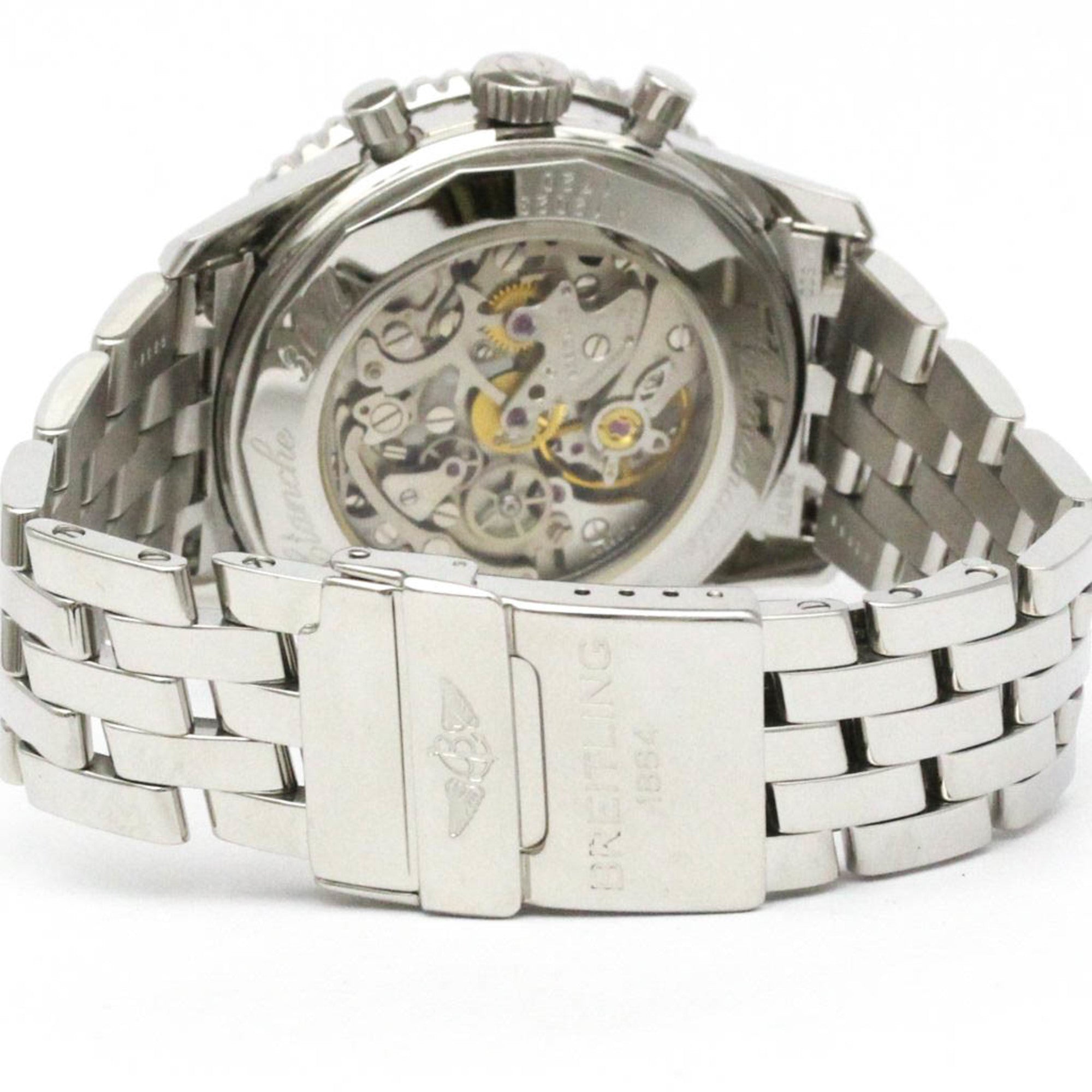 BREITLING Navitimer Cosmonaute Hand-Winding Mens Watch A12023 Polished — Very Good